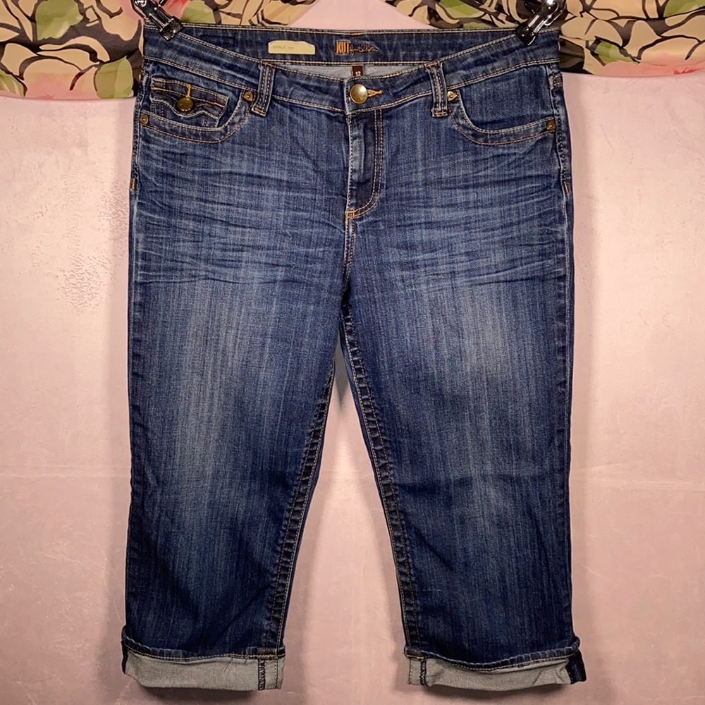KUT denim capris Size 12 💕